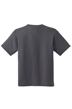 Youth Short Sleeve Crewneck T-Shirt – Charcoal Grey
