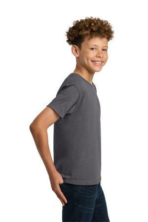 Youth Short Sleeve Crewneck T-Shirt – Charcoal Grey