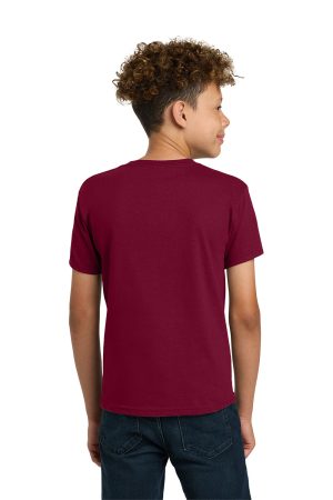Youth Short Sleeve Crewneck T-Shirt – Garnet Red
