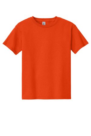 Youth Short Sleeve Crewneck T-Shirt – Orange