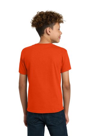 Youth Short Sleeve Crewneck T-Shirt – Orange