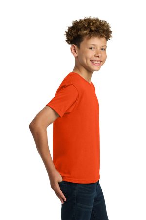 Youth Short Sleeve Crewneck T-Shirt – Orange