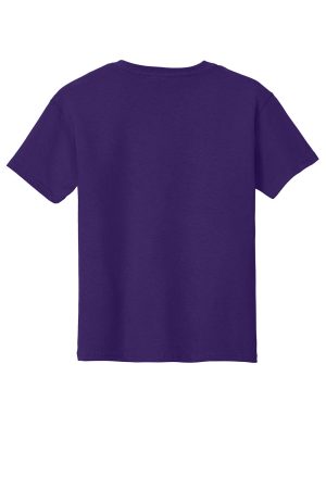 Youth Short Sleeve Crewneck T-Shirt – Purple