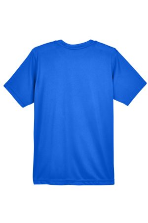 Youth Cool & Dry Performance Moisture Wicking Short Sleeve Crewneck T-Shirt – Royal Blue