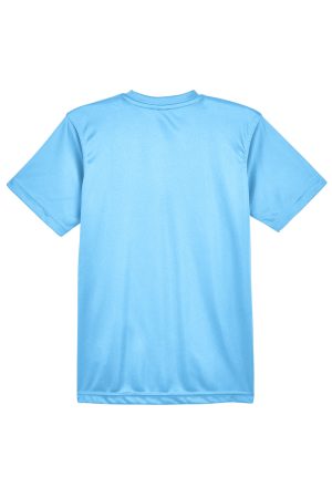 Youth Cool & Dry Performance Moisture Wicking Short Sleeve Crewneck T-Shirt – Columbia Blue