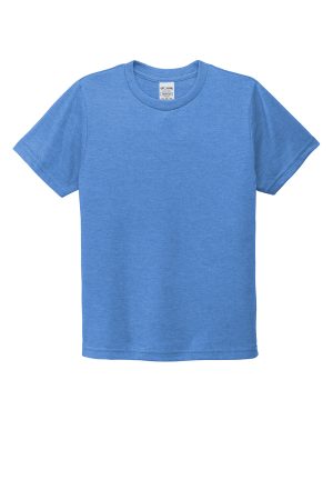 Youth Short Sleeve Crewneck T-Shirt – Azure Blue