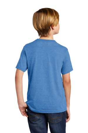 Youth Short Sleeve Crewneck T-Shirt – Azure Blue