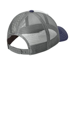 Hats Adjustable Hat – Chrome Grey/New Navy Blue