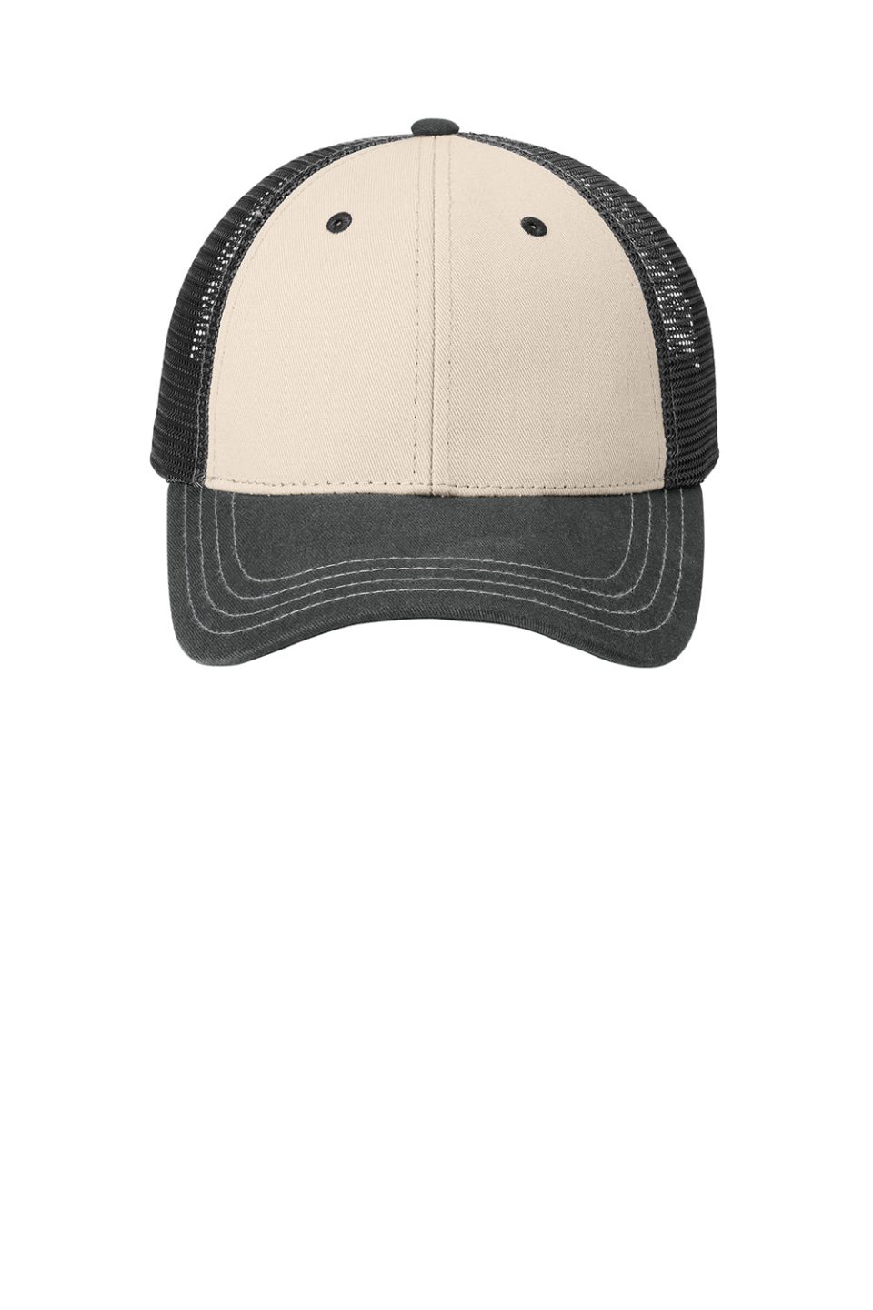 Hats Adjustable Hat - Sandstone/Charcoal Grey