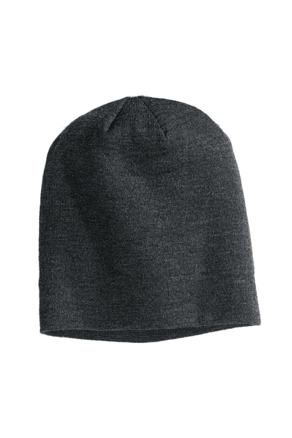 Hats Slouch Beanie - Heather Charcoal Grey