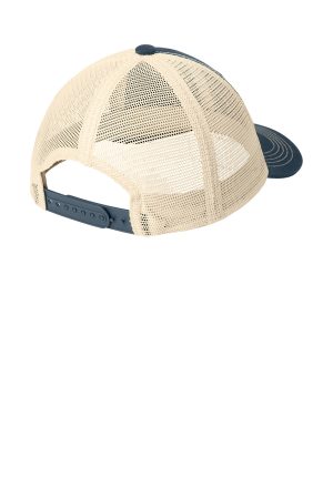 Hats Adjustable Hat – Navy Blue/Stone Brown