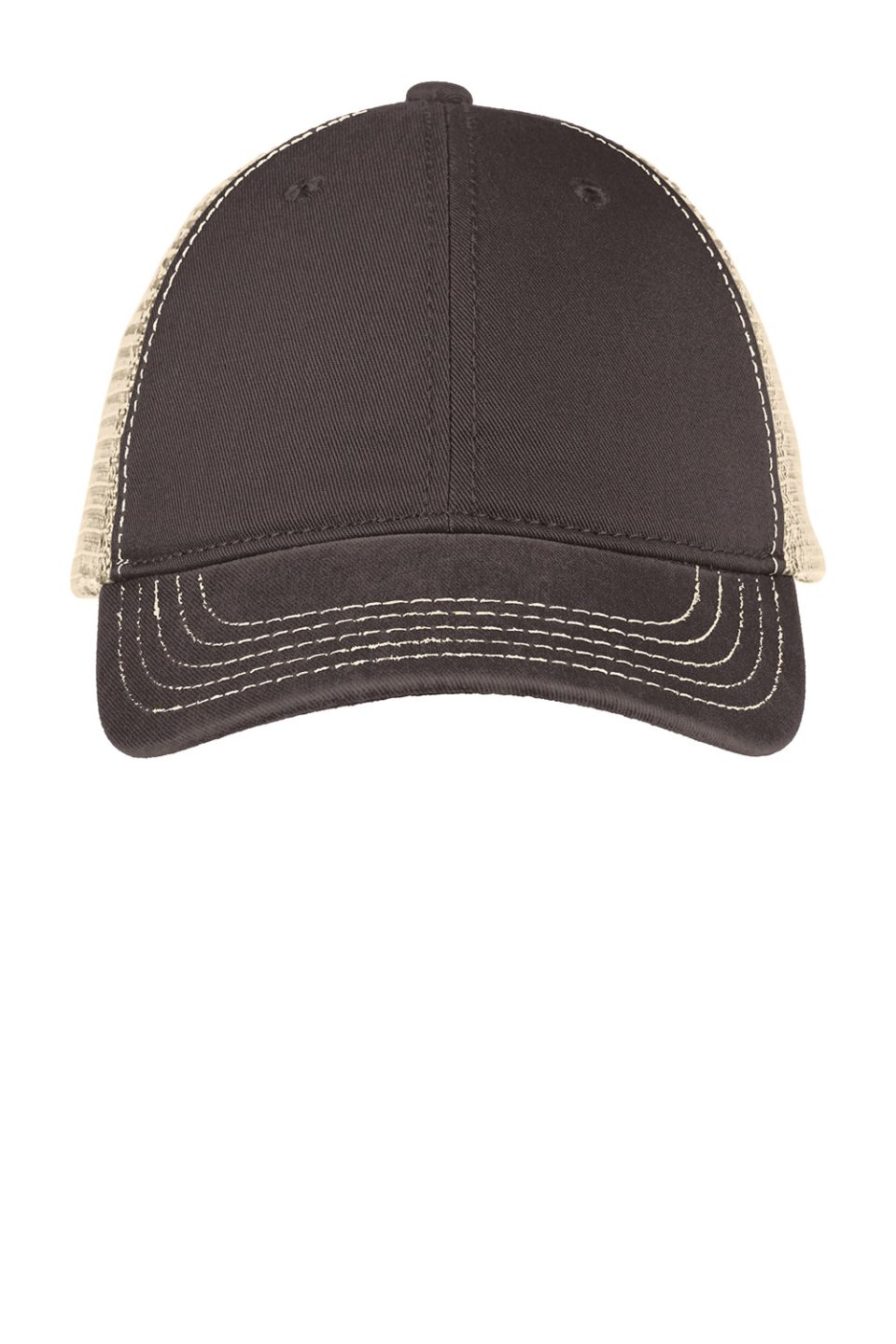 Hats Adjustable Hat - Chocolate Brown/Stone