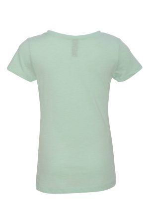 Youth Princess CVC Jersey Short Sleeve Crewneck T-Shirt – Mint Green