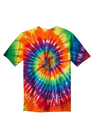 Youth Tie-Dye Short Sleeve Crewneck T-Shirt – Rainbow