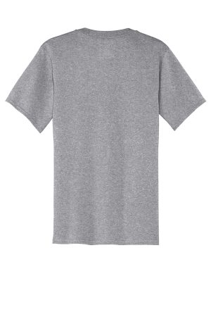 Mens Core Short Sleeve V-Neck T-Shirt – Heather Grey
