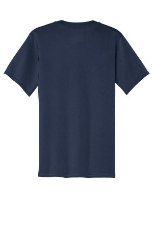 Mens Core Short Sleeve V-Neck T-Shirt – Navy Blue