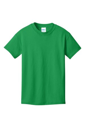 Youth Core Short Sleeve Crewneck T-Shirt – Clover Green