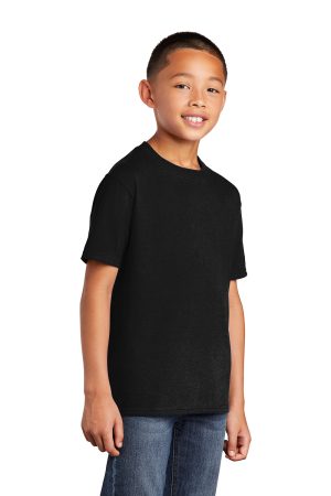 Youth Core Short Sleeve Crewneck T-Shirt – Jet Black