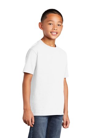 Youth Core Short Sleeve Crewneck T-Shirt – White