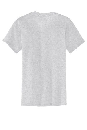 Mens Core Short Sleeve Crewneck T-Shirt Pocket – Ash Grey