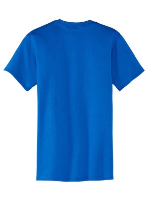 Mens Core Short Sleeve Crewneck T-Shirt Pocket – Royal Blue