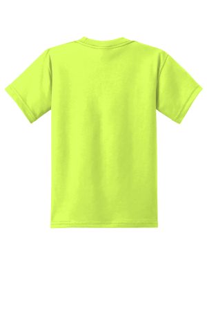 Youth Core Short Sleeve Crewneck T-Shirt – Safety Green