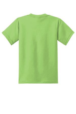 Youth Core Short Sleeve Crewneck T-Shirt – Lime Green