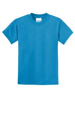 Youth Core Short Sleeve Crewneck T-Shirt – Sapphire Blue