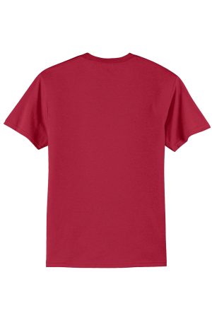 Mens Core Short Sleeve Crewneck T-Shirt – Red