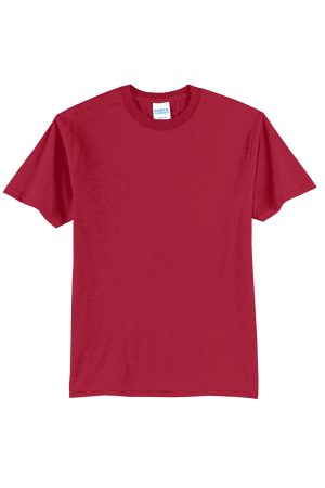 Mens Core Short Sleeve Crewneck T-Shirt – Red