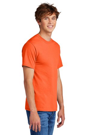 Mens Core Short Sleeve Crewneck T-Shirt – Safety Orange