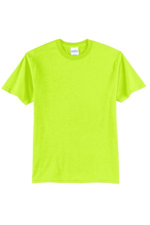 Mens Core Short Sleeve Crewneck T-Shirt – Safety Green
