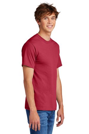 Mens Core Short Sleeve Crewneck T-Shirt – Red