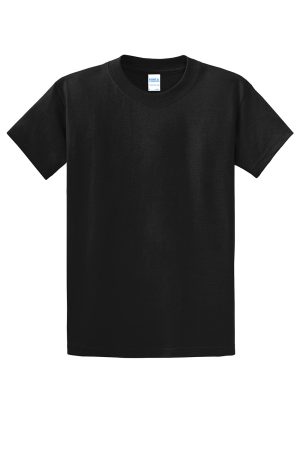 Mens Essential Short Sleeve Crewneck T-Shirt – Jet Black