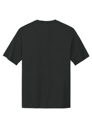 Sport-Tek Mens Competitor Moisture Wicking Short Sleeve Crewneck T-Shirt – Black
