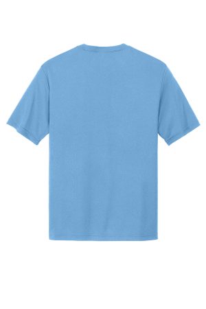 Sport-Tek Mens Competitor Moisture Wicking Short Sleeve Crewneck T-Shirt – Carolina Blue