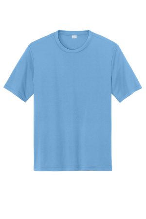 Sport-Tek Mens Competitor Moisture Wicking Short Sleeve Crewneck T-Shirt – Carolina Blue