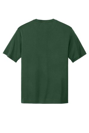 Sport-Tek Mens Competitor Moisture Wicking Short Sleeve Crewneck T-Shirt – Forest Green