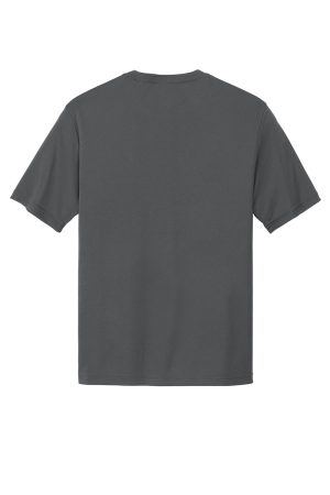 Sport-Tek Mens Competitor Moisture Wicking Short Sleeve Crewneck T-Shirt – Iron Grey