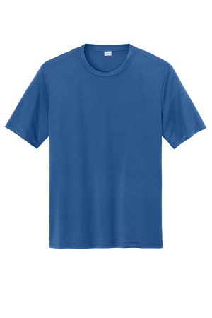 Sport-Tek Mens Competitor Moisture Wicking Short Sleeve Crewneck T-Shirt – Royal Blue – Closeout
