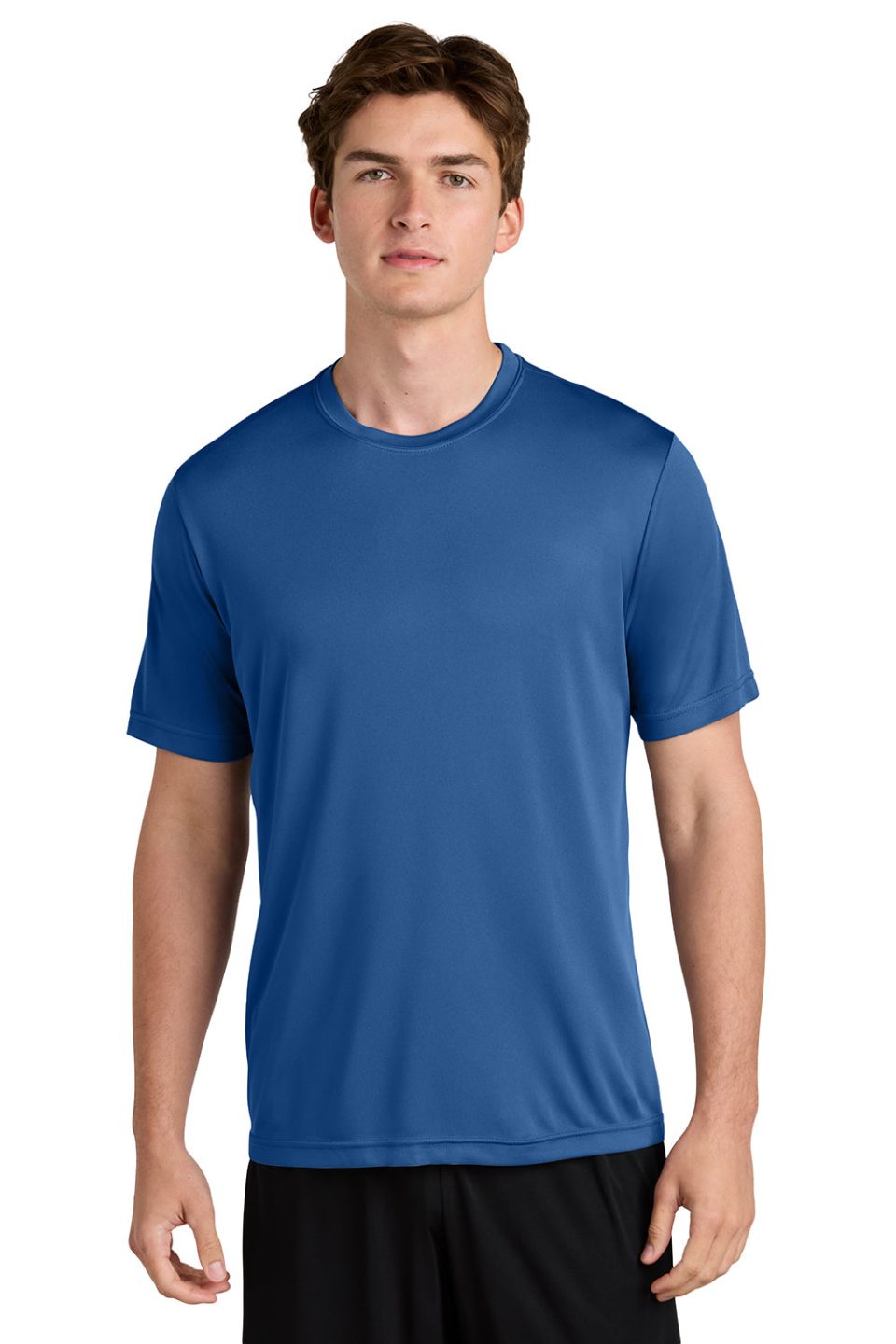 Sport-Tek Mens Competitor Moisture Wicking Short Sleeve Crewneck T-Shirt - Royal Blue - Closeout
