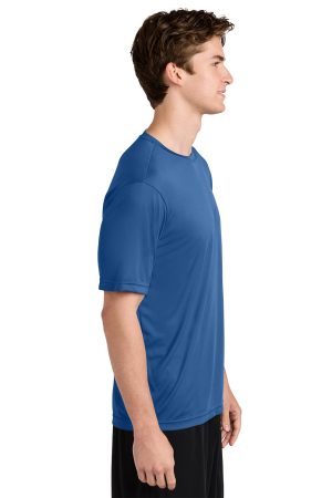 Sport-Tek Mens Competitor Moisture Wicking Short Sleeve Crewneck T-Shirt – Royal Blue – Closeout