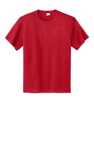 Youth Competitor Moisture Wicking Short Sleeve Crewneck T-Shirt – True Red