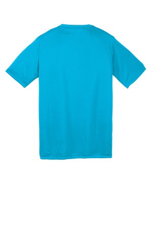 Youth Competitor Moisture Wicking Short Sleeve Crewneck T-Shirt – Atomic Blue