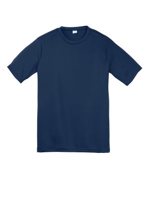 Youth Competitor Moisture Wicking Short Sleeve Crewneck T-Shirt – True Navy Blue