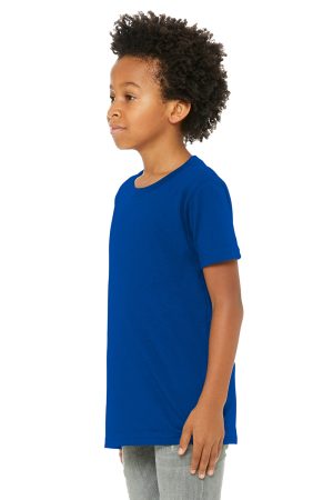 Youth Jersey Short Sleeve Crewneck T-Shirt – True Royal Blue