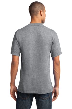 Mens Core Short Sleeve V-Neck T-Shirt – Heather Grey
