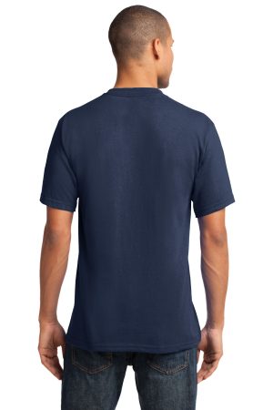 Mens Core Short Sleeve V-Neck T-Shirt – Navy Blue
