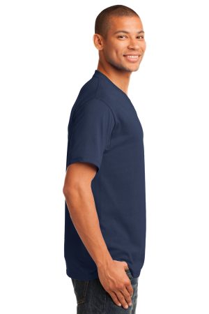 Mens Core Short Sleeve V-Neck T-Shirt – Navy Blue