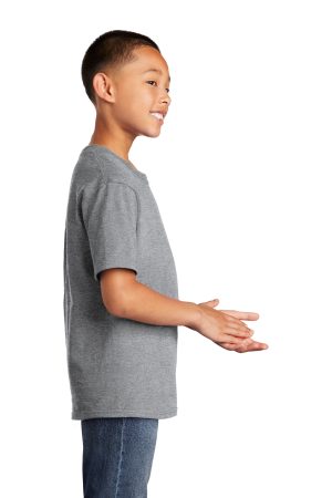 Youth Core Short Sleeve Crewneck T-Shirt – Heather Grey